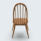 3 Ercol Dining Chairs Windsor Quaker Light Finish Vintage 1970s FREE UK Delivery