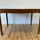 Nathan Mid Century Teak Dining Table Extendable Vintage MCM Extending Table