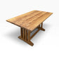Vintage Solid Ash library / dining table Oxford University.