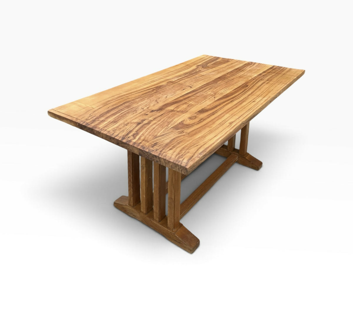 Vintage Solid Ash library / dining table Oxford University.