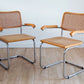 Mid century retro Italian Marcel Breuer Cesca Armchair set of 2
