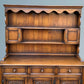 Good Quality Oak Dresser and Rack In The Period Style