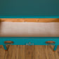 Vintage Upcycled Teal & Copper Chest of Drawers