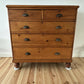 Antique Victorian Pine Chest of Drawers Rustic Solid Pine Chest of Drawers