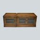 Ercol Entertainment Cabinets 5 Piece Corner Modular Golden Dawn FREE UK Delivery