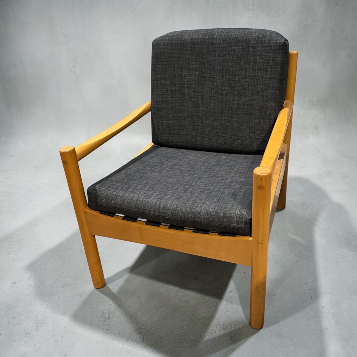 Vintage mid century Ercol Modular 749 lounge chair