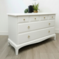Stag minstrel chest of drawers in white