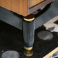 A Pair of G Plan Tola and Black His and Hers Wardrobes Librenza Range 1960s