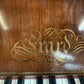 Antique/Vintage Erard Upright Piano Walnut Case Serial 84775 Chas J Fox Leeds Royal Crest