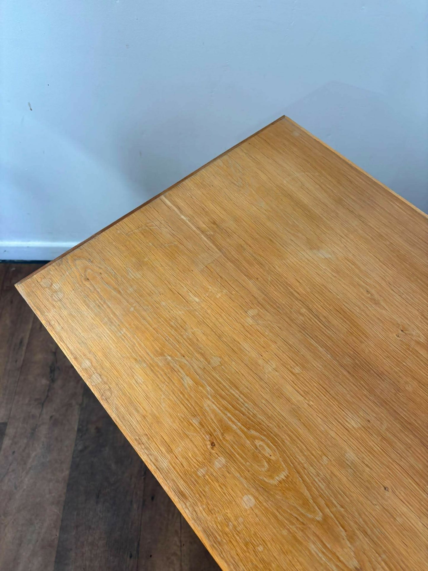 Vintage Golden Oak Two Drawer Chest