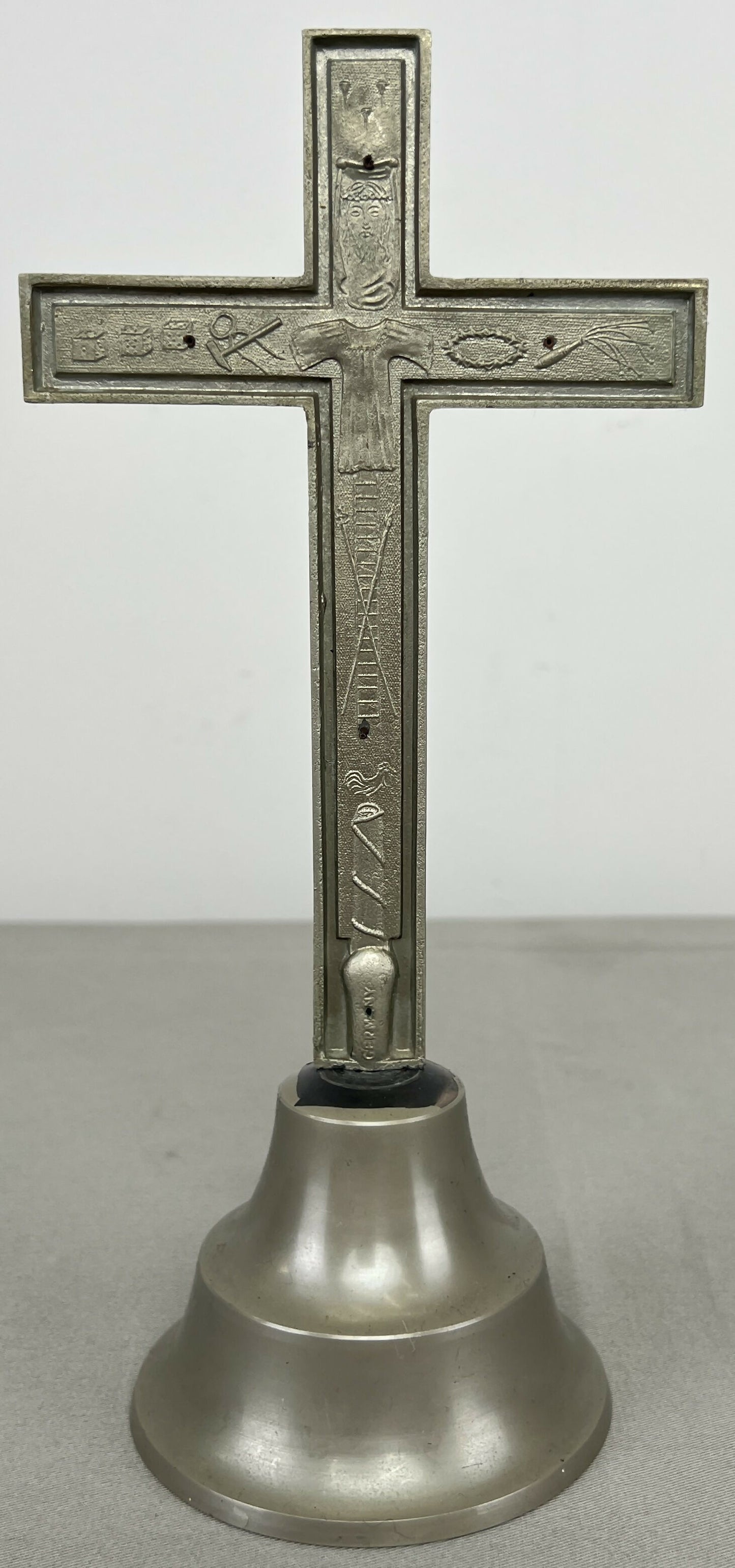 Crucifix Vintage French Style Ornate Religious Cross Freestanding LOT 6422