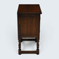 Old Charm Pedestal Cabinet Small Cupboard Bedside Tudor Brown FREE UK DELIVERY*