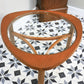 Nathan Coffee Table in Teak with Glass Top 1960s