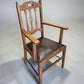 Arts and Crafts period Oak armchair