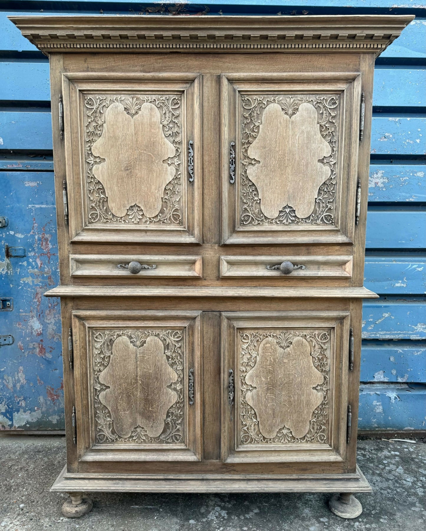 18th Century French Normandie Larder Cupboard