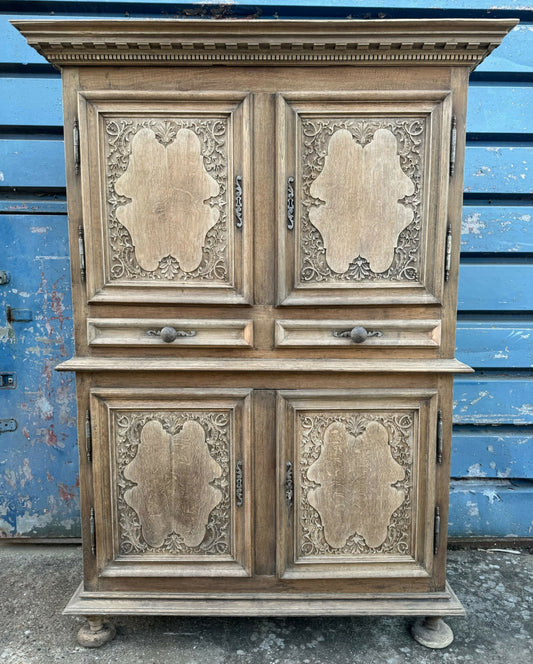 18th Century French Normandie Larder Cupboard