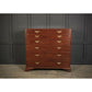 Tallboy Georgian Mahogany Artists Plan Chest of Drawers
