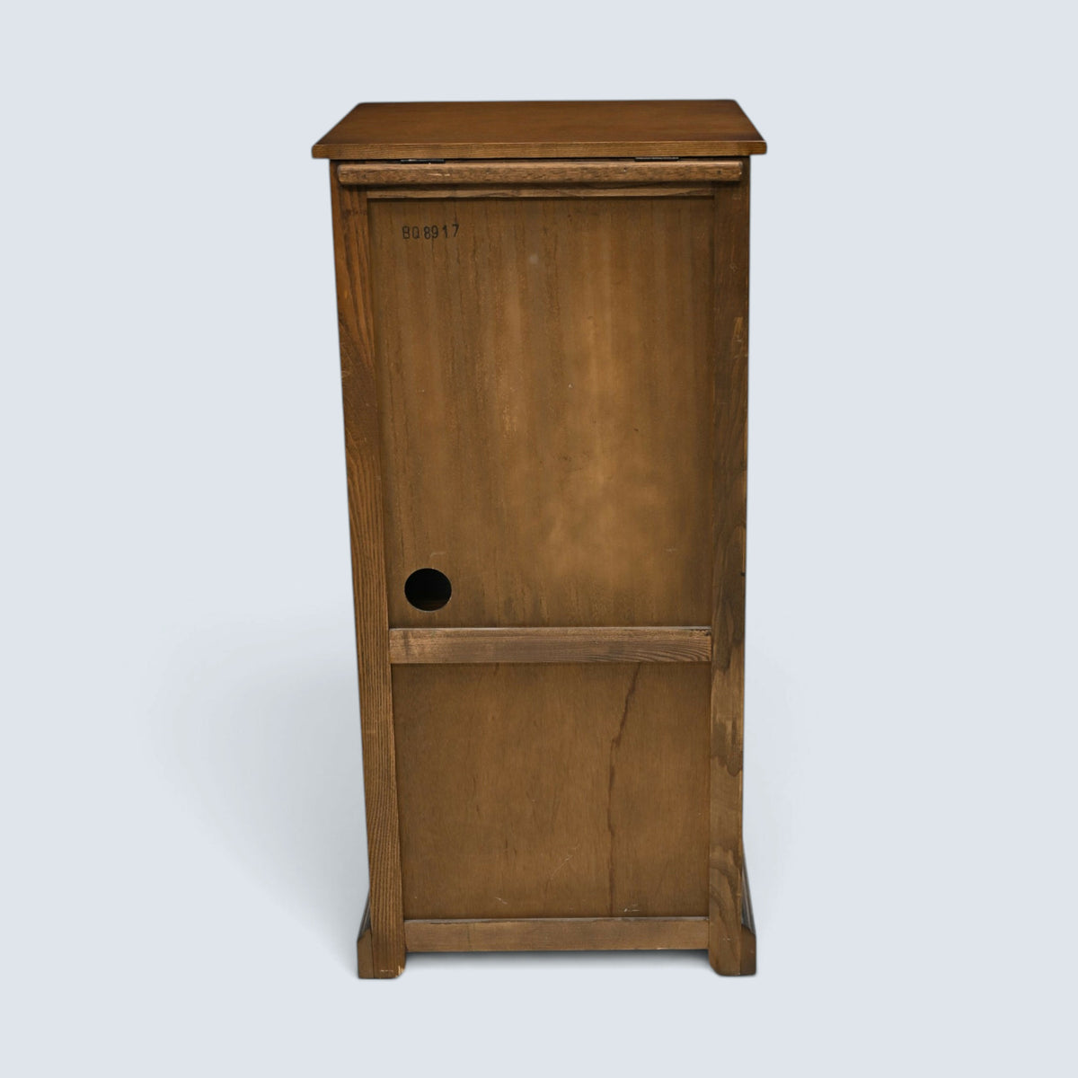Old Charm Hi Fi/Record Cabinet 3 Adjustable Shelves Light Oak FREE UK Delivery*