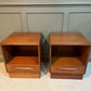 Pair G Plan Teak Bedside Chests Fresco Range 1970’s. Delivery Available.