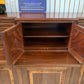 Shaw & Riley Hand Crafted Mahogany Sideboard Hutch Cabinet Yorkshire Critters Seahorse