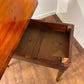 Victorian Crossbanded Mahogany Fold Over Tea Table