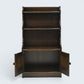 Ercol Old Colonial Waterfall Bookcase 2 Shelves Dark Finish FREE UK Delivery