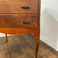 Vintage Oak Two Drawer Chest of Drawers