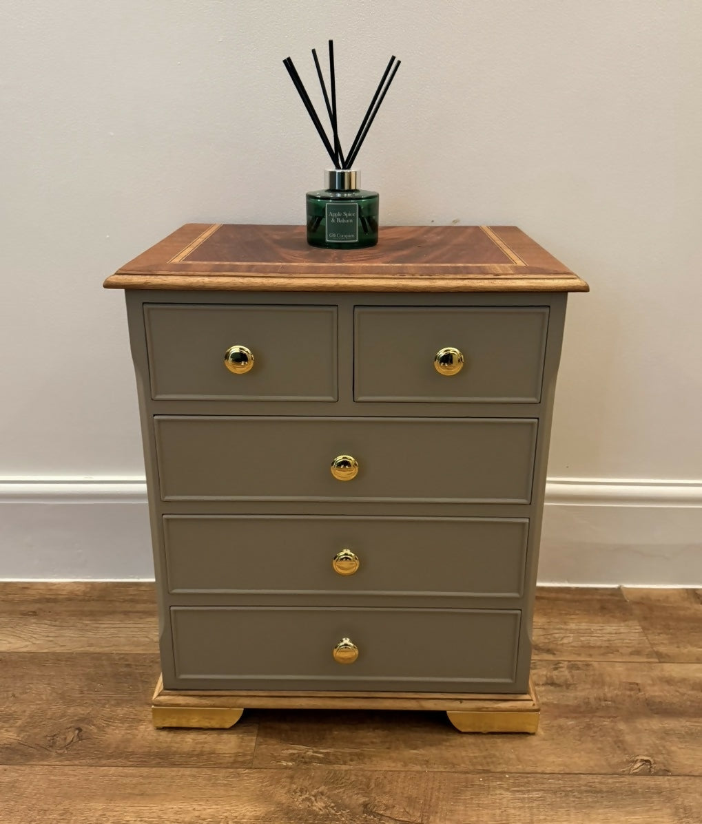 Bedside table / lamp table /side table with drawers