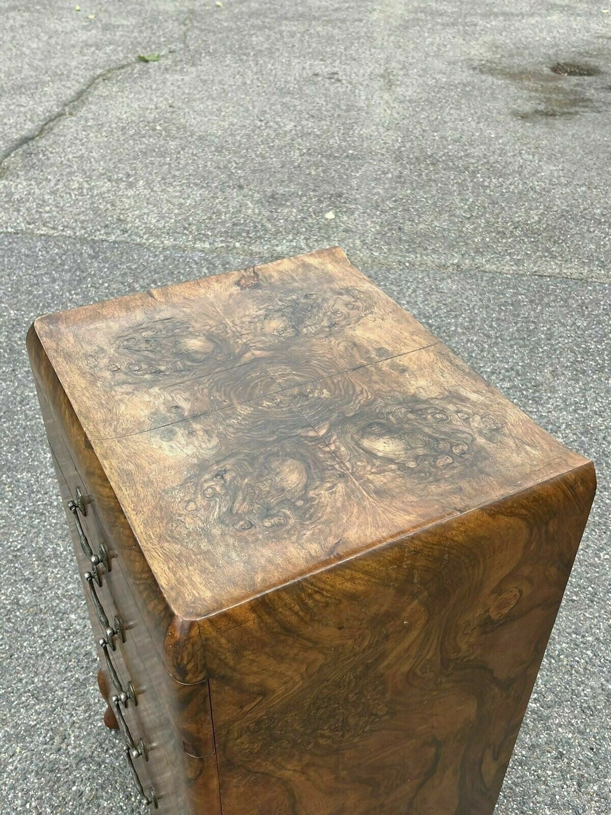 Art Deco Walnut Chest Of Drawers.Maurice Adams Of London W1. Amazing Quality.