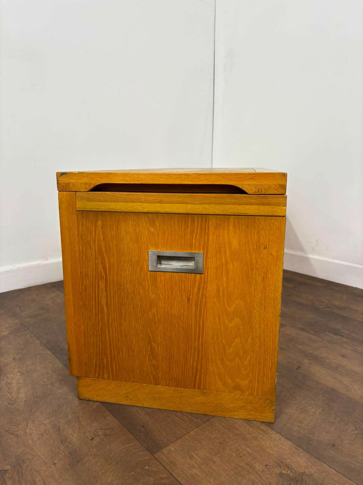 Modern Oak Blanket Box
