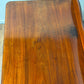 Victorian Scottish Flame Mahogany Pedestal Desk