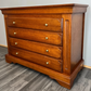 Chest of Drawers Vintage French Style Storage 4 Drawers Cabinet LOT 3598