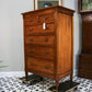 Willis and Gambier Cherrywood Chest of Drawers Tallboy 6 Drawers