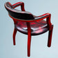 Leather Chesterfield Office Chair / Court Chair