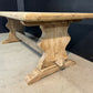 Quality Oak Farmhouse Dining Table