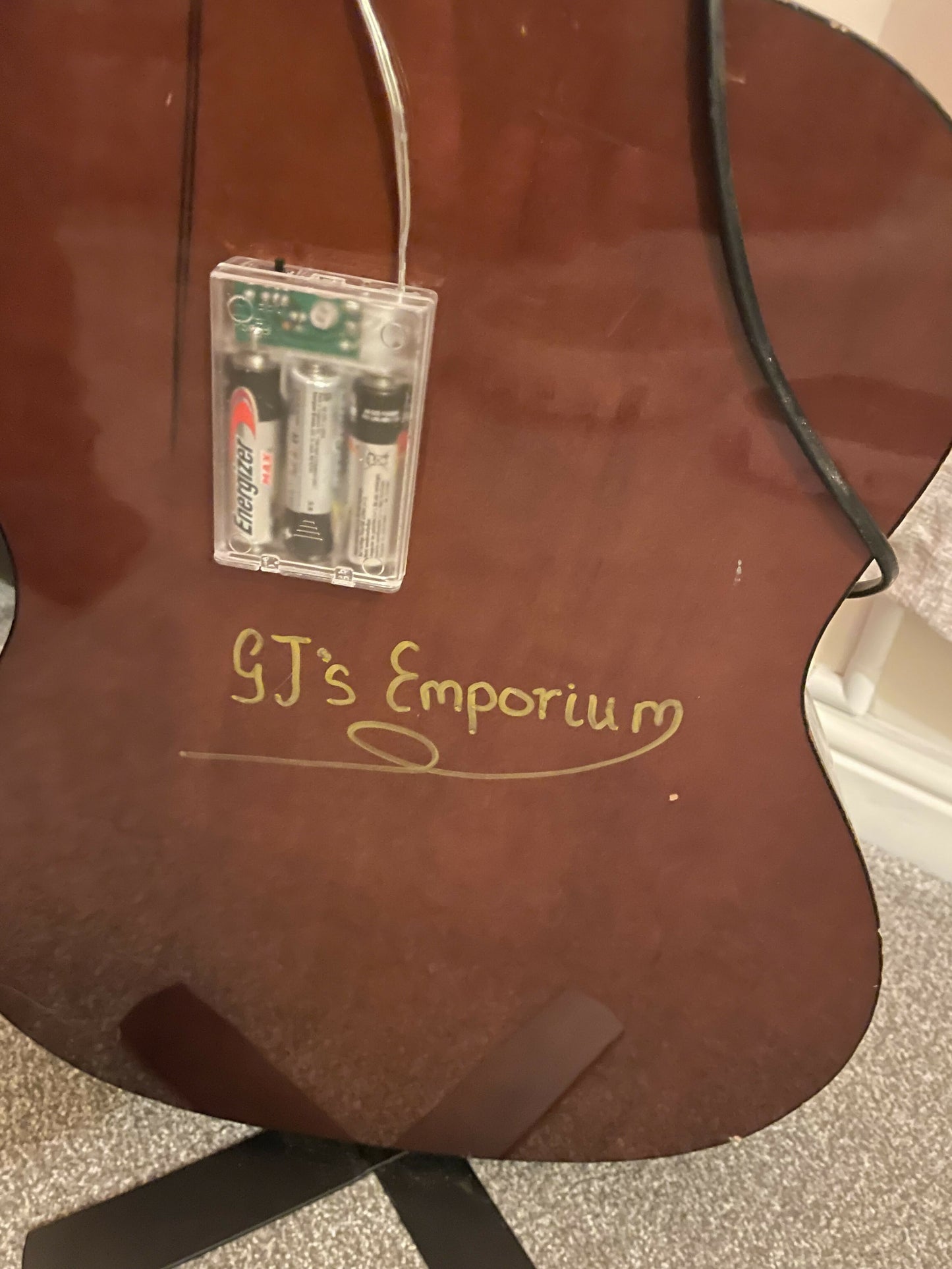 Bespoke Acoustic Guitar floor lamp l