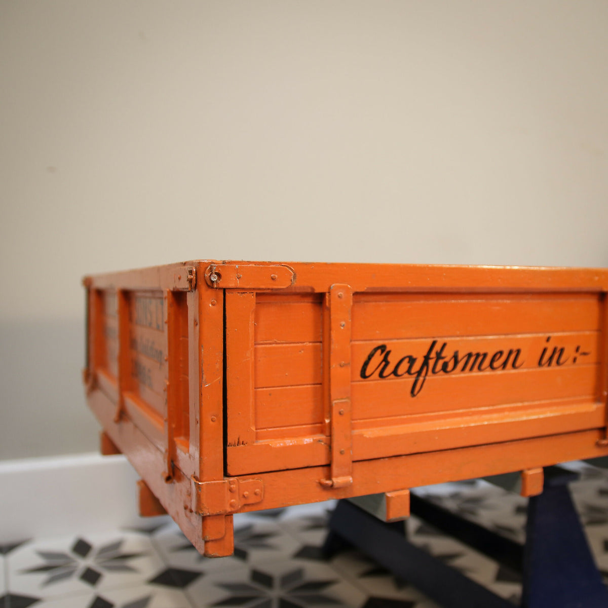 Scratch built lorry bodies in wood, Drop side, Luton and Flatbed Haulage Removals