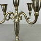 Pair of Candelabras Vintage French Style Metal Five Arm Candle Holders LOT 6482
