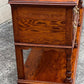 A TITCHMARSH AND GOODWIN STYLE SOLID OAK SIDEBOARD / DRESSER BASE / HALL LAMP TABLE