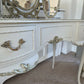 French Louis Style Dressing Table with Mirror