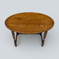 Old Charm Oval Coffee Table Tudor Style 54cm x 82cm Oak FREE UK Delivery
