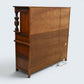 Old Charm Gothic Court Cupboard Buffett Sideboard Light Oak FREE UK Delivery.