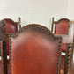 Vintage Set Of Four Oak Dining Chairs