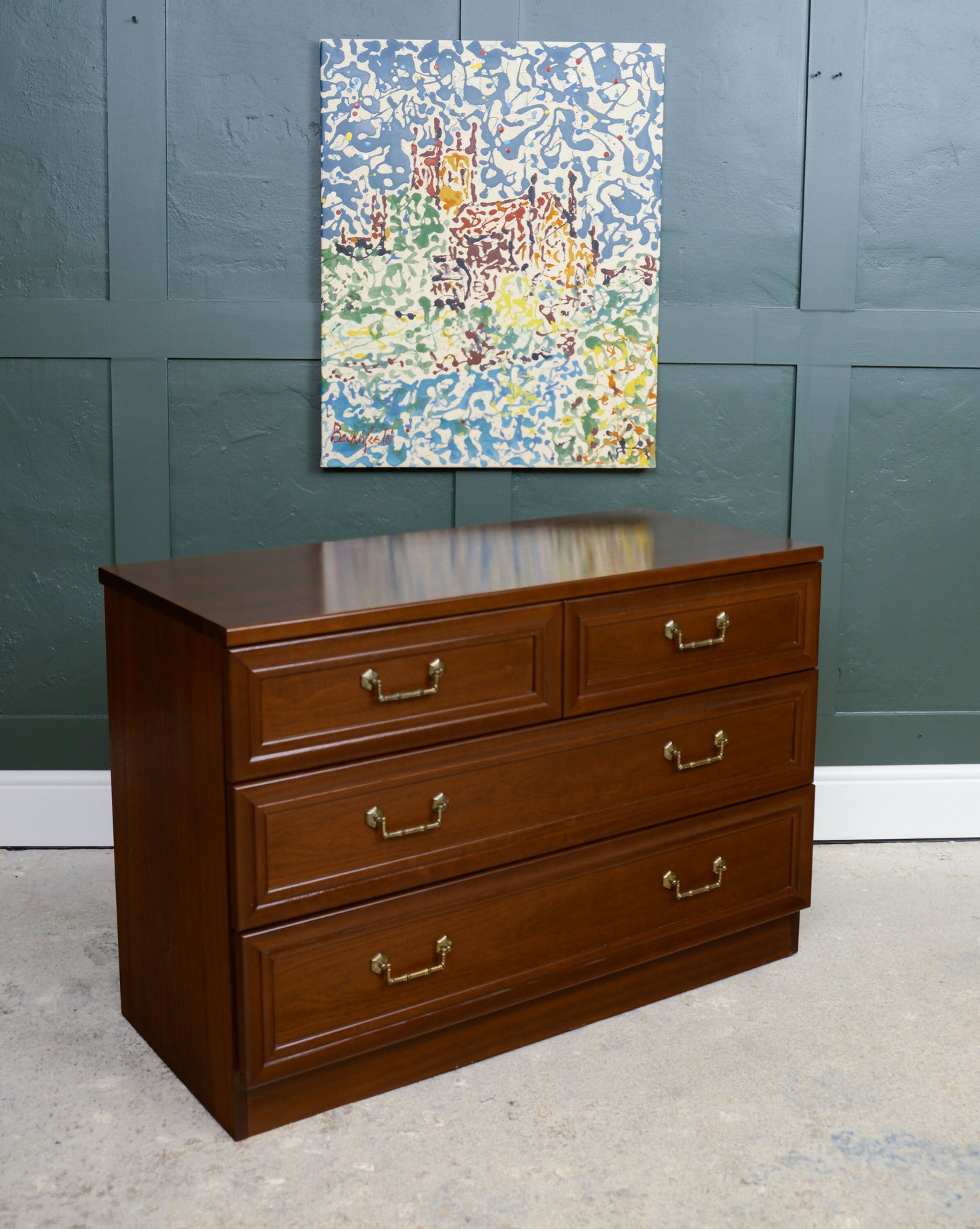 G Plan Garrick Chest of Drawers - Mahogany 1980s