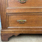 Chest of Drawers Antique French Oak Marble Top 4 Drawers Carved Cabinet LOT 6290