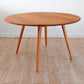 Mid century retro Ercol drop leaf dining table