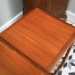 G Plan Nest of Three Tables Astro Design with Teak Tops and Teak Afromosia Legs.