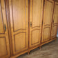 Wardrobe Vintage French Louis XVI Style Five Door Carved Armoire LOT 4990