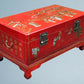 Chinoiserie Trunk On Stand - Blanket Box - Coffee Table