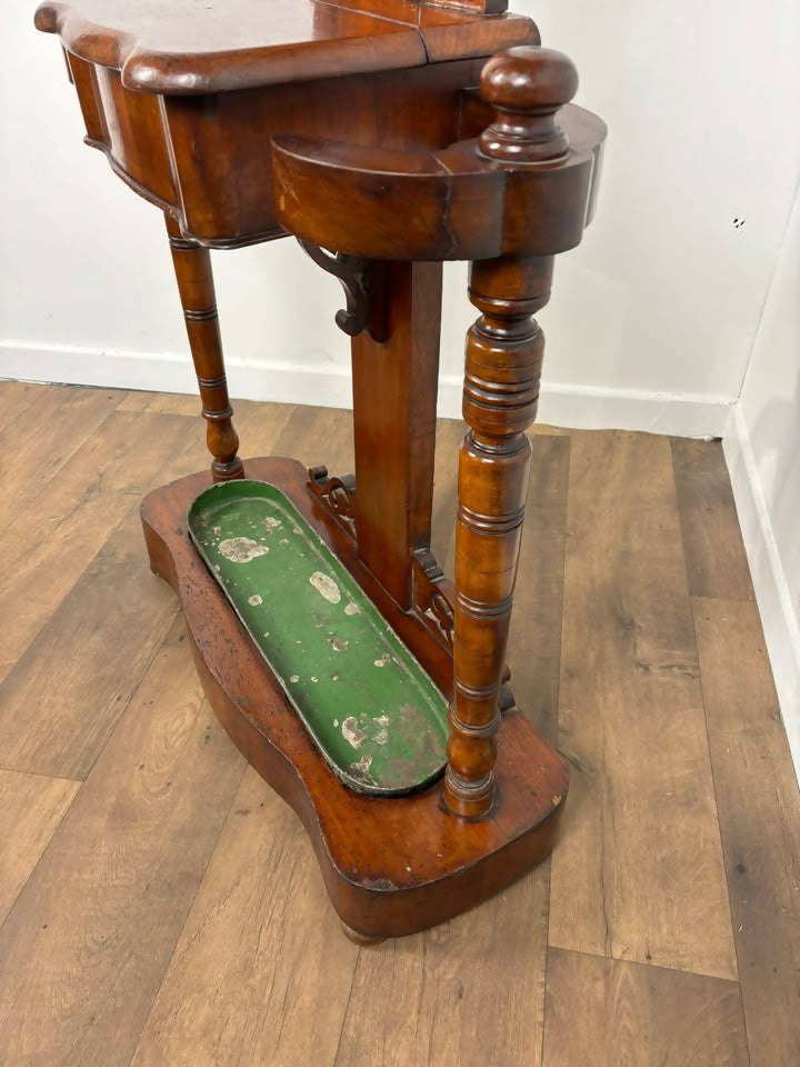 Victorian Mahogany Totem Hat & Coat Stand